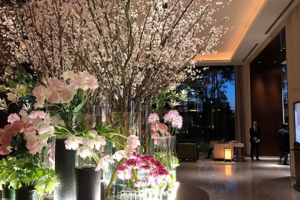 春 パレスホテル 桜
